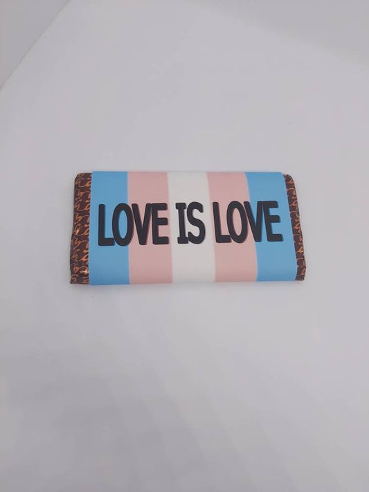 Transgender Love is Love Chocolate and wrapper LGBT GIFT.