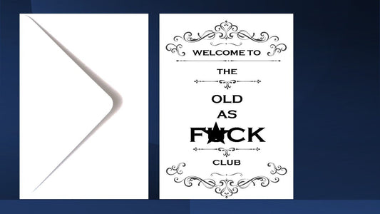 Swearing Rude Funny 18+ Birthday Card.