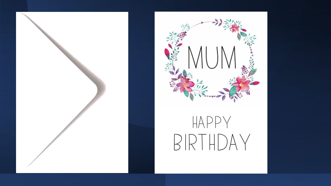 Beautiful Floral Mum BirthDay Card