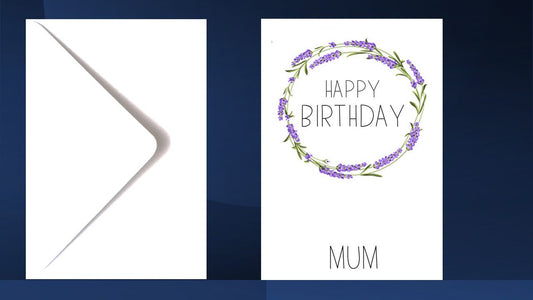 Làvender Mum BirthDay Card