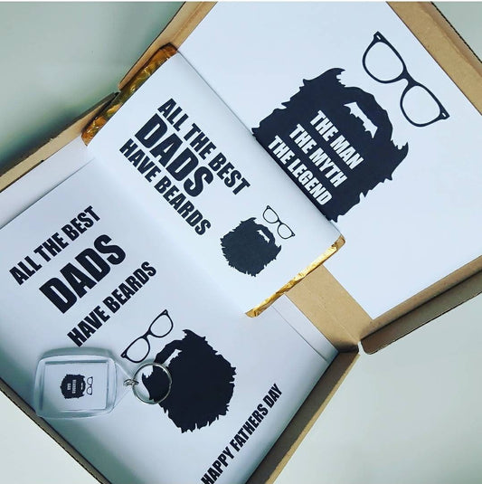 Fathers Day Bearded Dad Gift Box