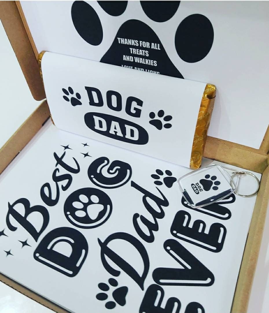 Dog Dad Fathers Day Gift Box