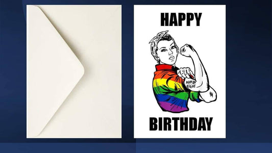 Lesbian Pride Card LGBT