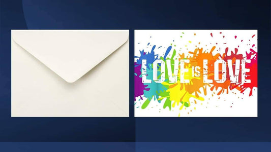 Love is Love Pride Card LGBT