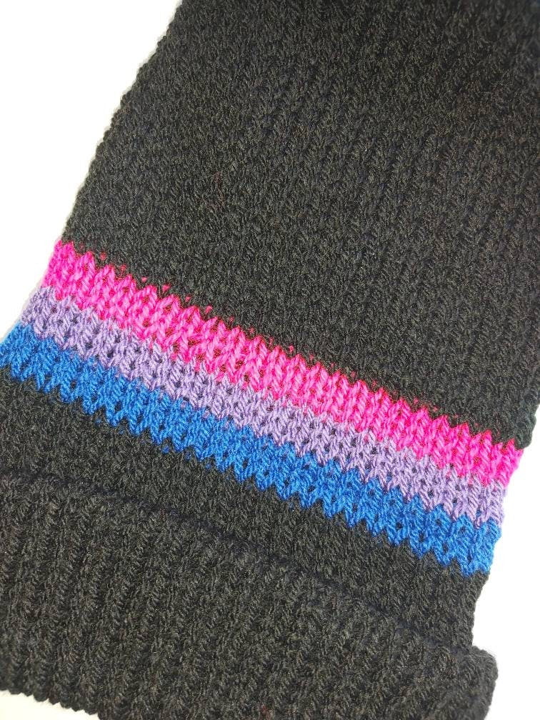 Bisexual Beanie Slouch Hats LGBTQIA+