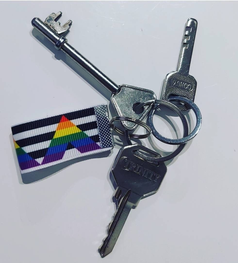 Ally Pride Keyring LGBTQIA+