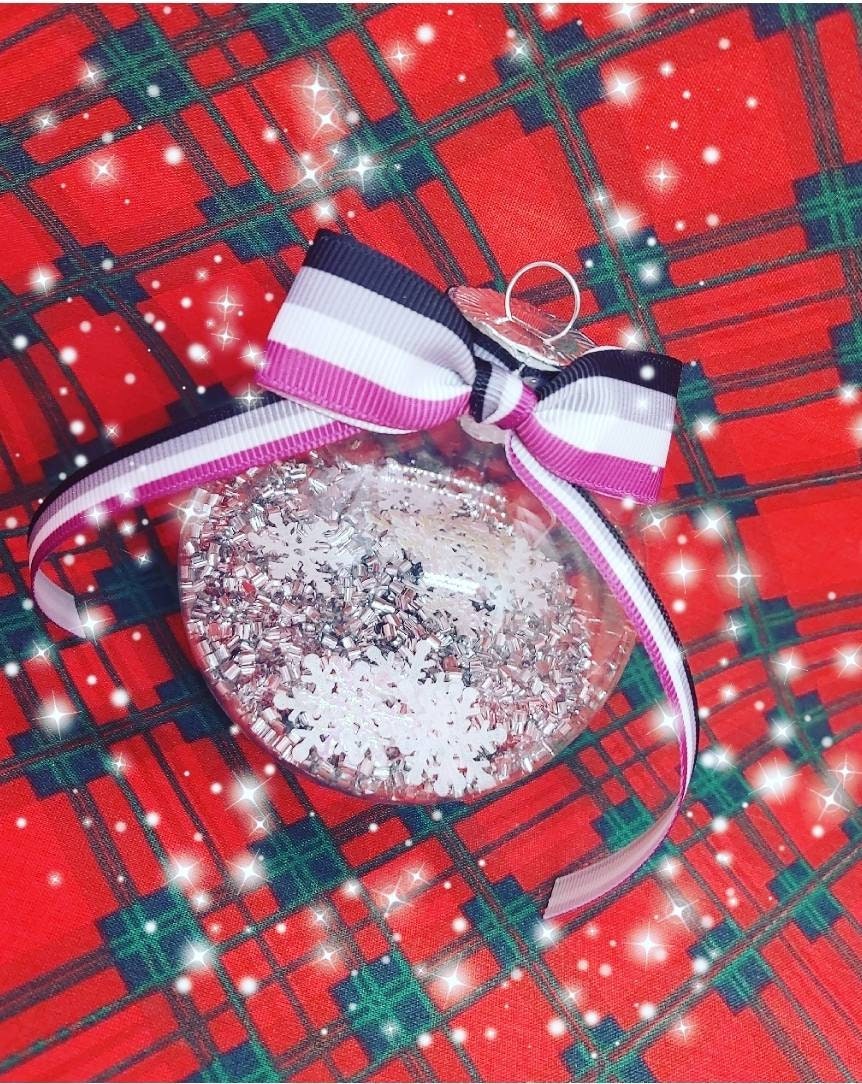 Asexual Baubles Christmas Decoration