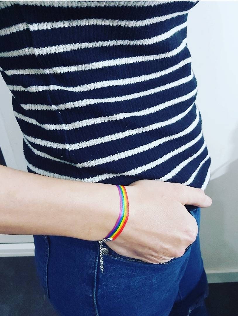 Genderfluid Bracelet Adjustable