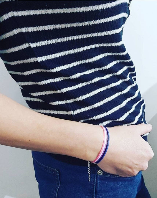 Genderfluid Bracelet Adjustable