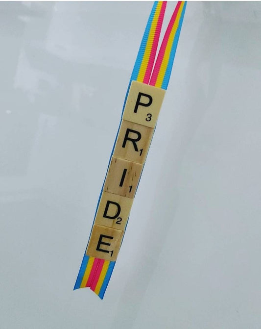 Pansexual Pride Christmas Tree Hanger