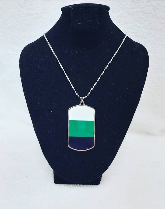 Neutrois Dog Tag Necklace