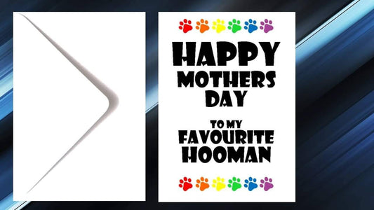Mothers Day Card From the Dog