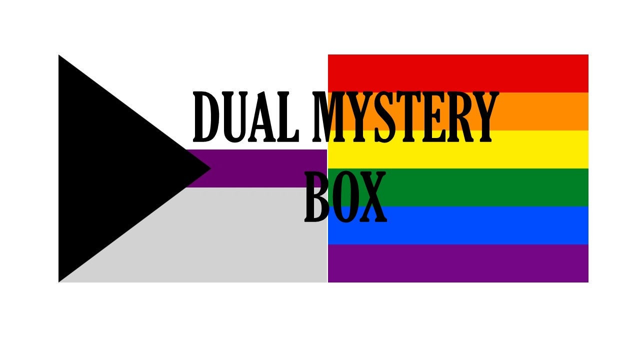Demisexual Double Mystery Box. Choose any other Flag from the options