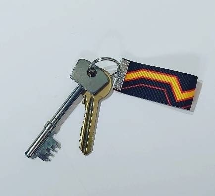 Rubber Pride Keyring LGBTQIA+
