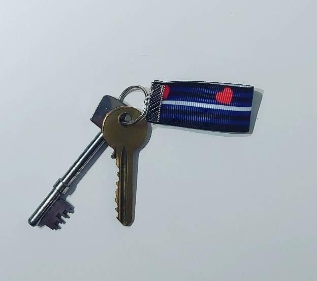 Leather Pride Keyring LGBTQIA+