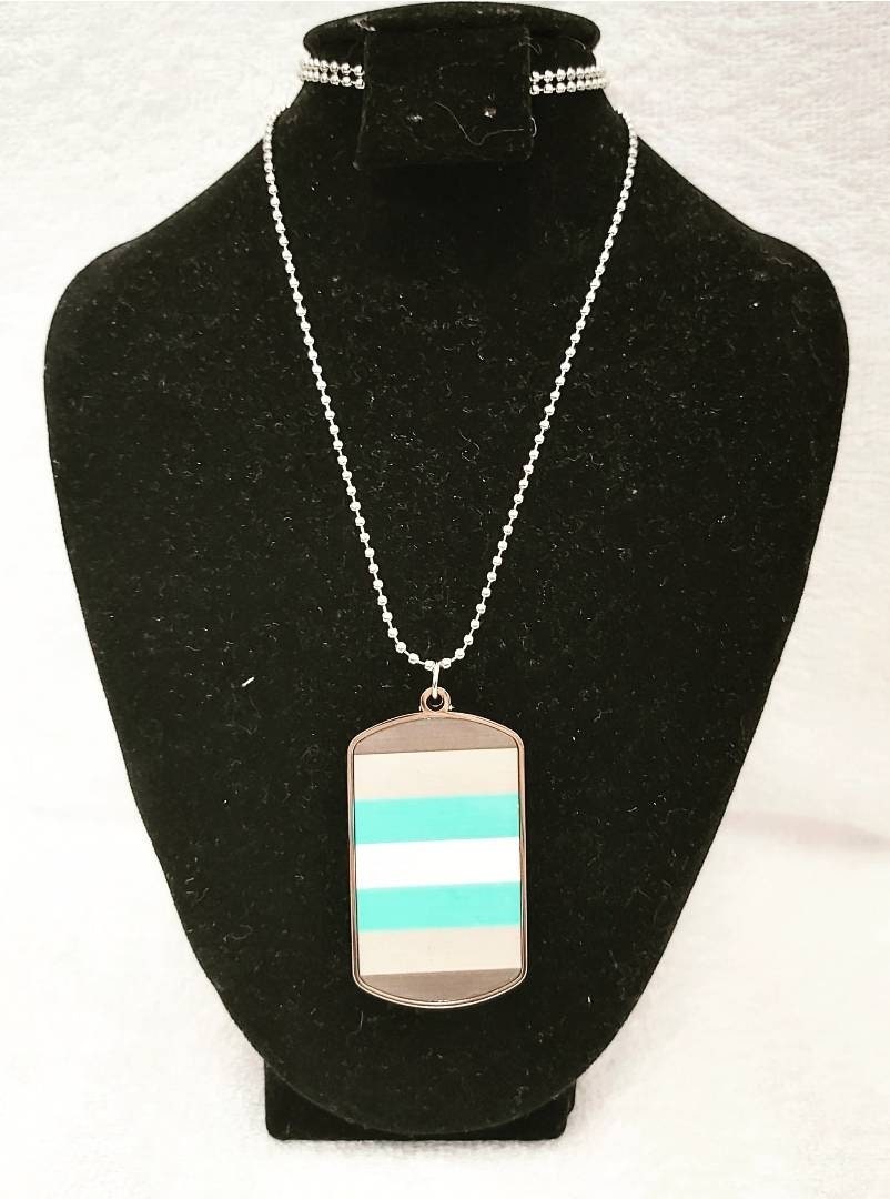 Demiboy Dog Tag Necklace