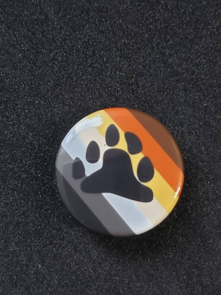 Bear pride lgbtqi+ pride pin