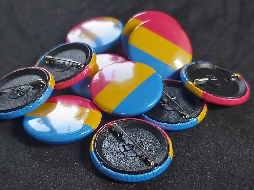 Pansexual lgbtqi+ pride pin