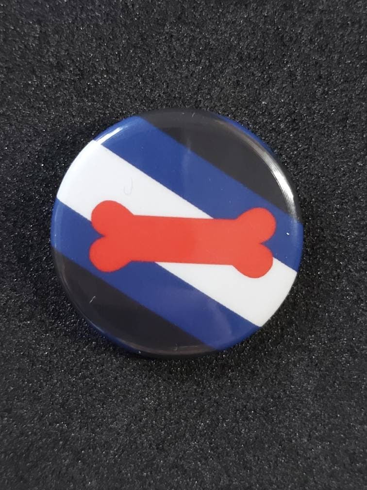 Pup pride lgbtqi+ pride pin