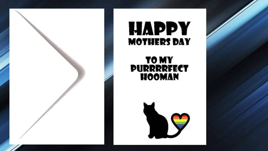 Mothers Day Card From the Cat