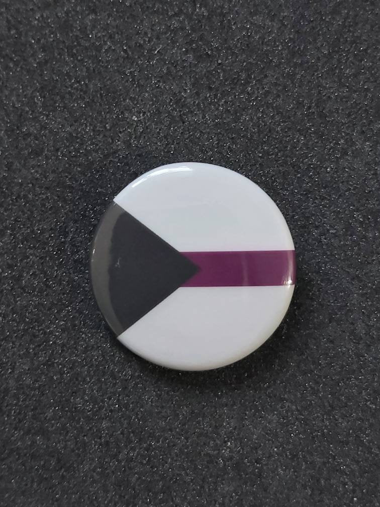 Demisexual pride lgbtqi+ pride pin