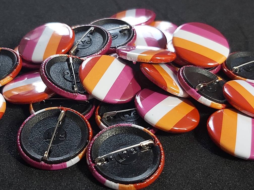 Lesbian pride lgbtqi+ pride pin