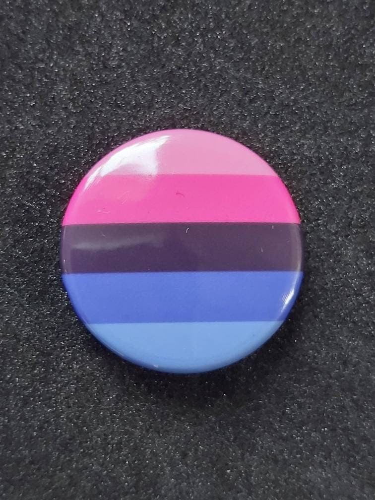 Omnisexual lgbtqi+ pride pin
