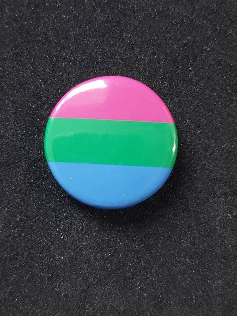 Polysexual pride lgbtqi+ pride pin
