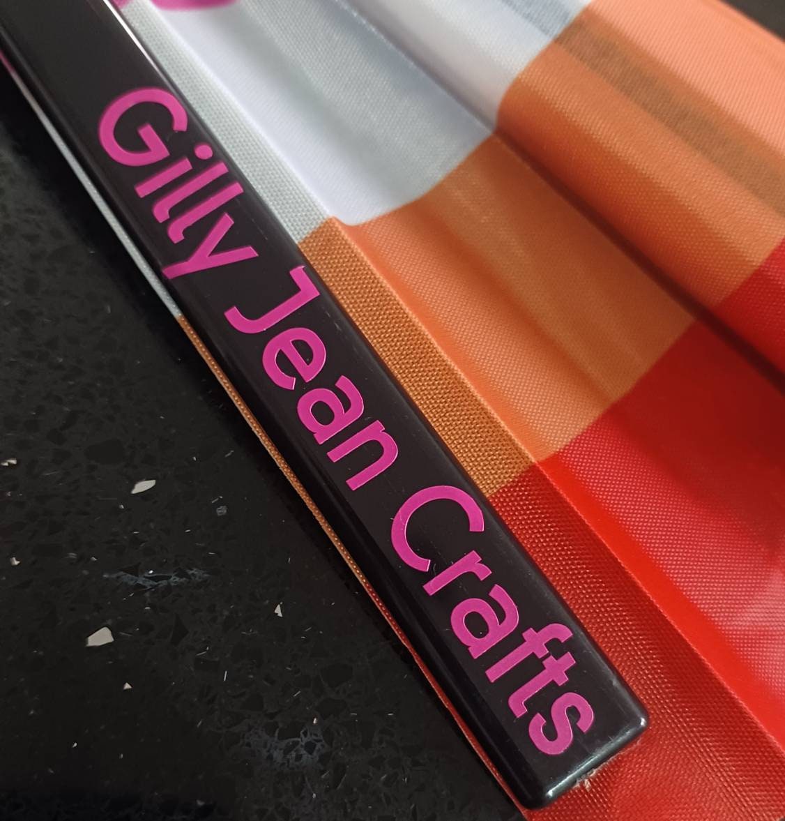 Pride non Binary Large Loud Clack Folding Fan