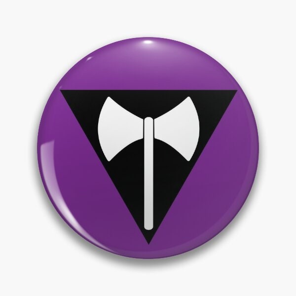 Labrys pride pin