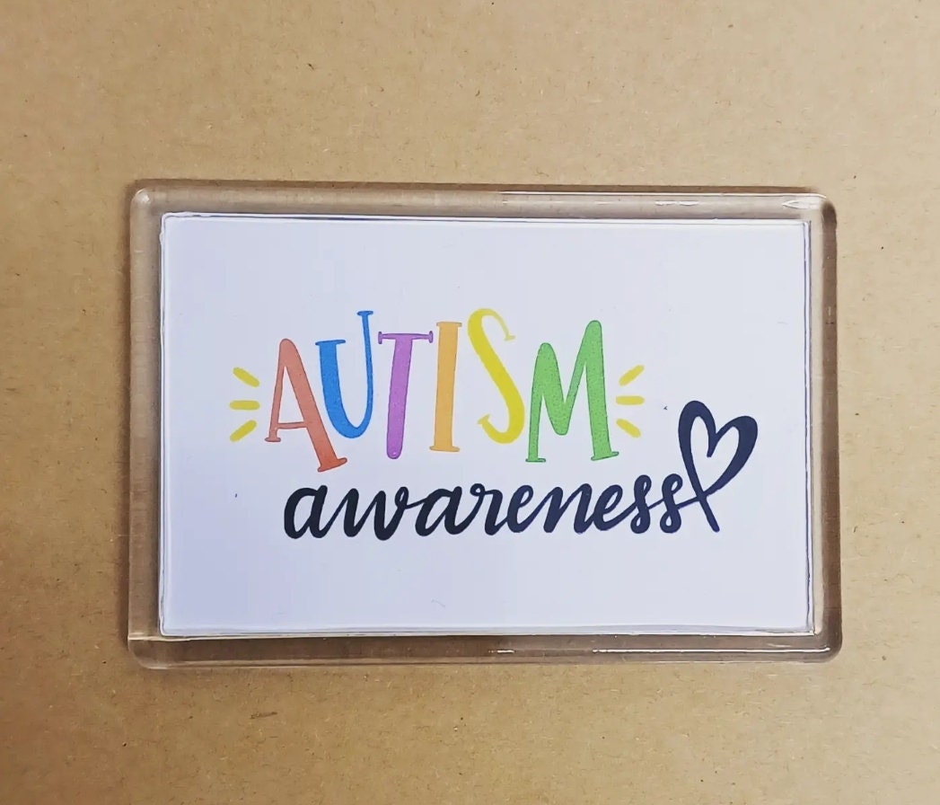 Autism awareness magnet